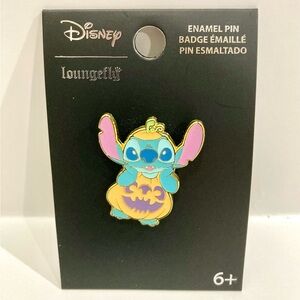 Disney Stitch Pumpkin Costume Pin Loungefly Halloween Lilo & Stitch New on Card